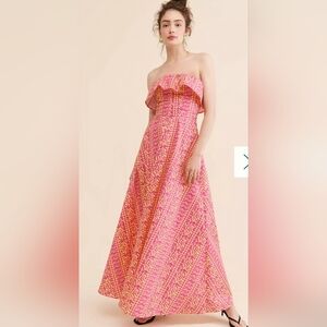 Anthropologie size small Kahindo Tanzania Maxi Dress